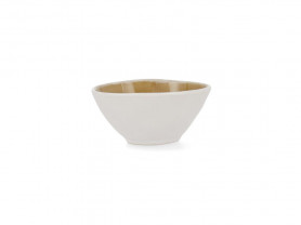 Mimosa ocher stoneware bowl
