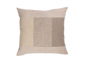 Trio sand square cushion
