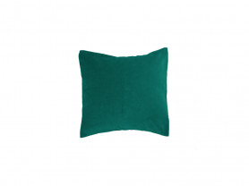 Emerald green velvet cushion cover 30 x 30 cm