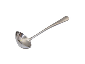 Spoon serving soup