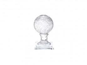 Crystal ball decoration 22 cm h
