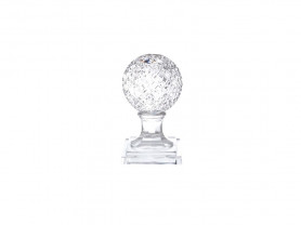 Crystal ball decoration 18 cm h