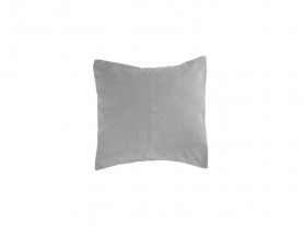 Pearl gray velvet cushion cover 30 x 30 cm