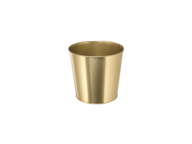 Golden zinc pot 10 cm