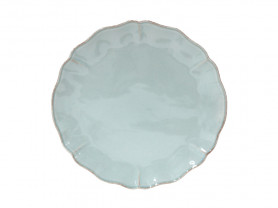 Turquoise Algarbanza plate 34 cm