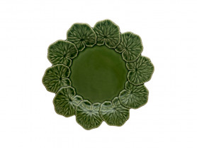 Geranium green plate 27.5 cm
