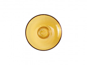 Nivo amber deep plate 22 cm