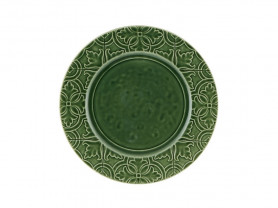 Rua nova green carving plate 28 cm