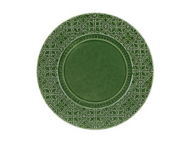Rua nova green plate 34 cm