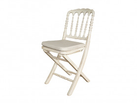 Napoleon white chair