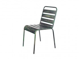 English green Alex chair