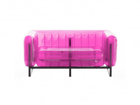 Pink Neon Sofa