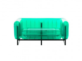 Green Neon Sofa