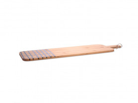 Zigzag bamboo board 55x16 cm
