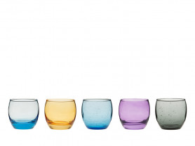 Colored ball glass