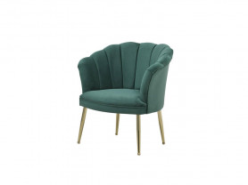 Green Velvet armchair