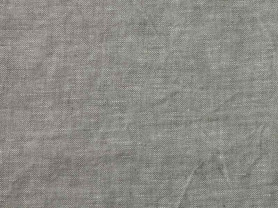Gray linen napkin