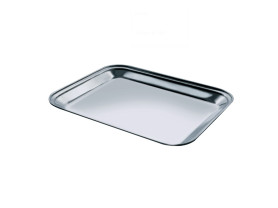 Bandeja inox rectangular 45x36 cm